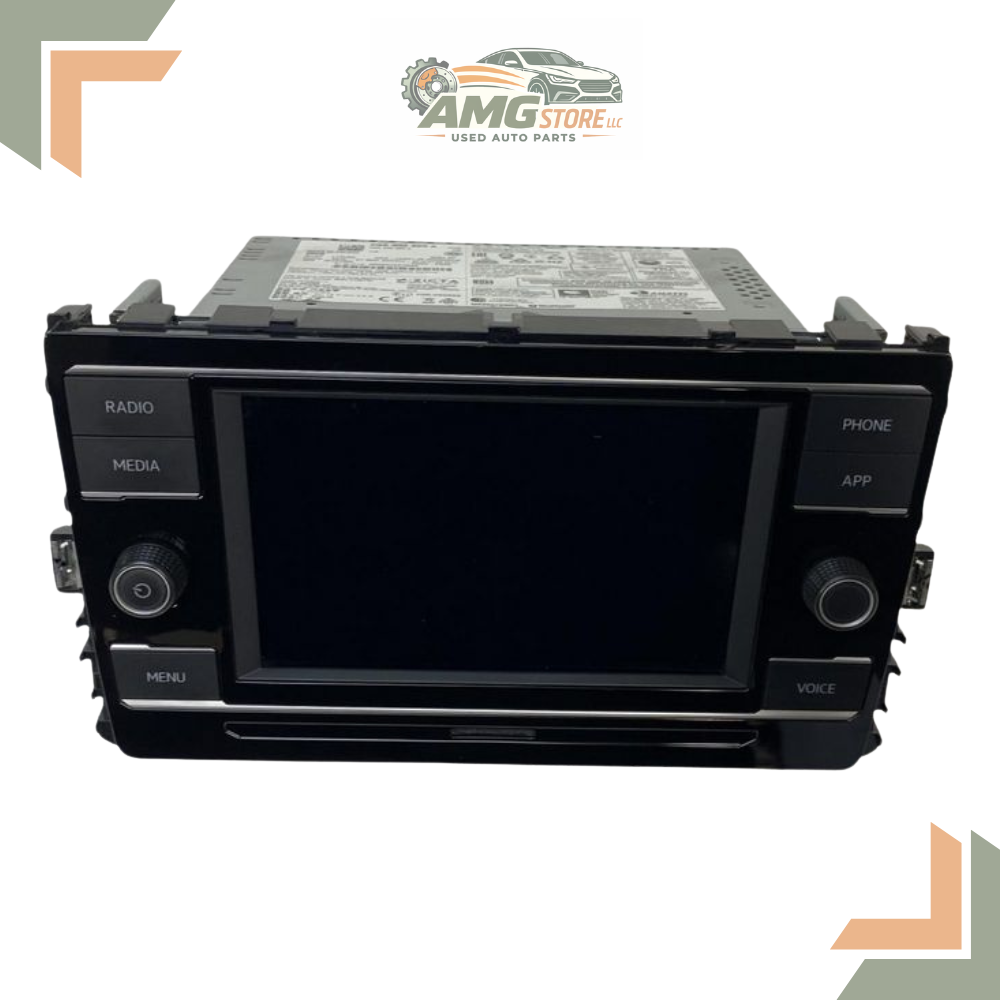 2019–2024 Volkswagen Jetta Radio Receiver Display Screen OEM — view 1