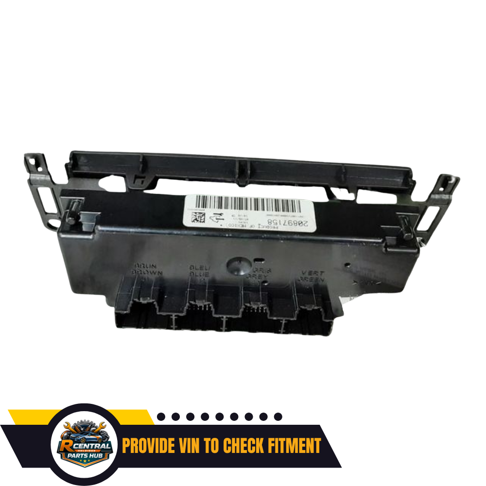 2012–2016 Chevrolet Impala A/C AC Heater Temperature Control Unit — view 5