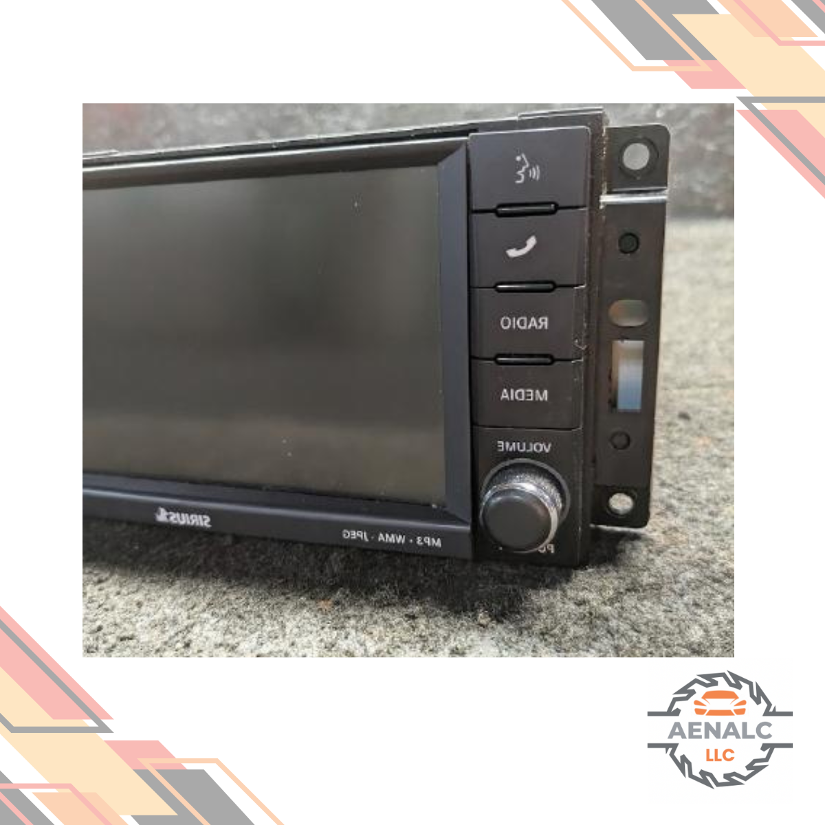2011 Dodge Truck Ram 1500 AM FM Radio Receiver with Navigation with Display Screen 11 — view 3