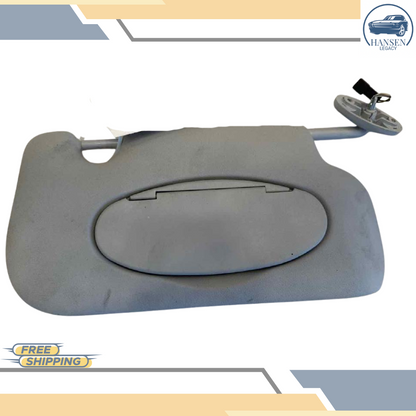 2007–2013 Mini Cooper RH Passenger Sunvisor Sun Visor with Mirror & Light OEM — view 1
