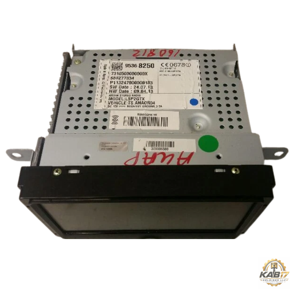 2014 Chevrolet Sonic AM FM MP3 Radio Receiver with Display OEM — view 2