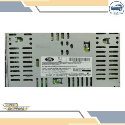 2015–2019 Ford Escape Am Fm Cd Mp3 Single Disc Radio Receiver OEM — view 3