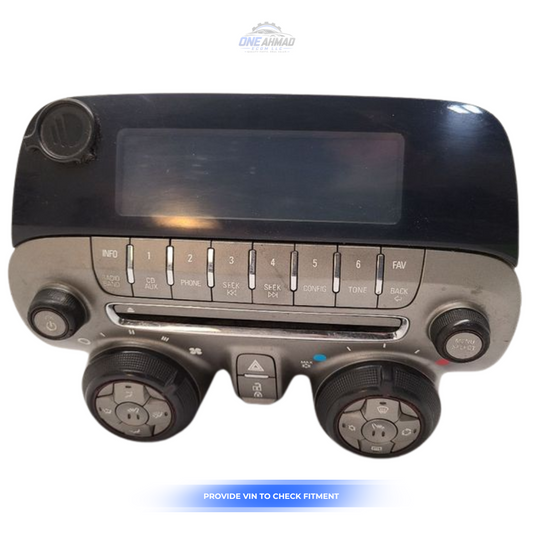 2010–2012 Chevrolet Camaro Radio Control Panel KA1 OEM — view 1