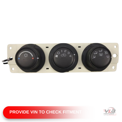 2006–2008 Hummer H3 Manual Climate AC Heater Temperature Control OEM — view 1
