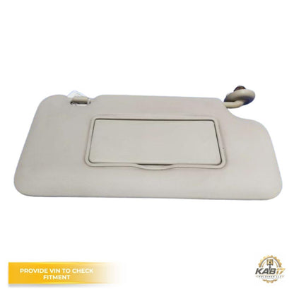 2015–2020 Honda Fit Right Sunvisor Passenger Side RH Sun Visor Gray OEM — view 4