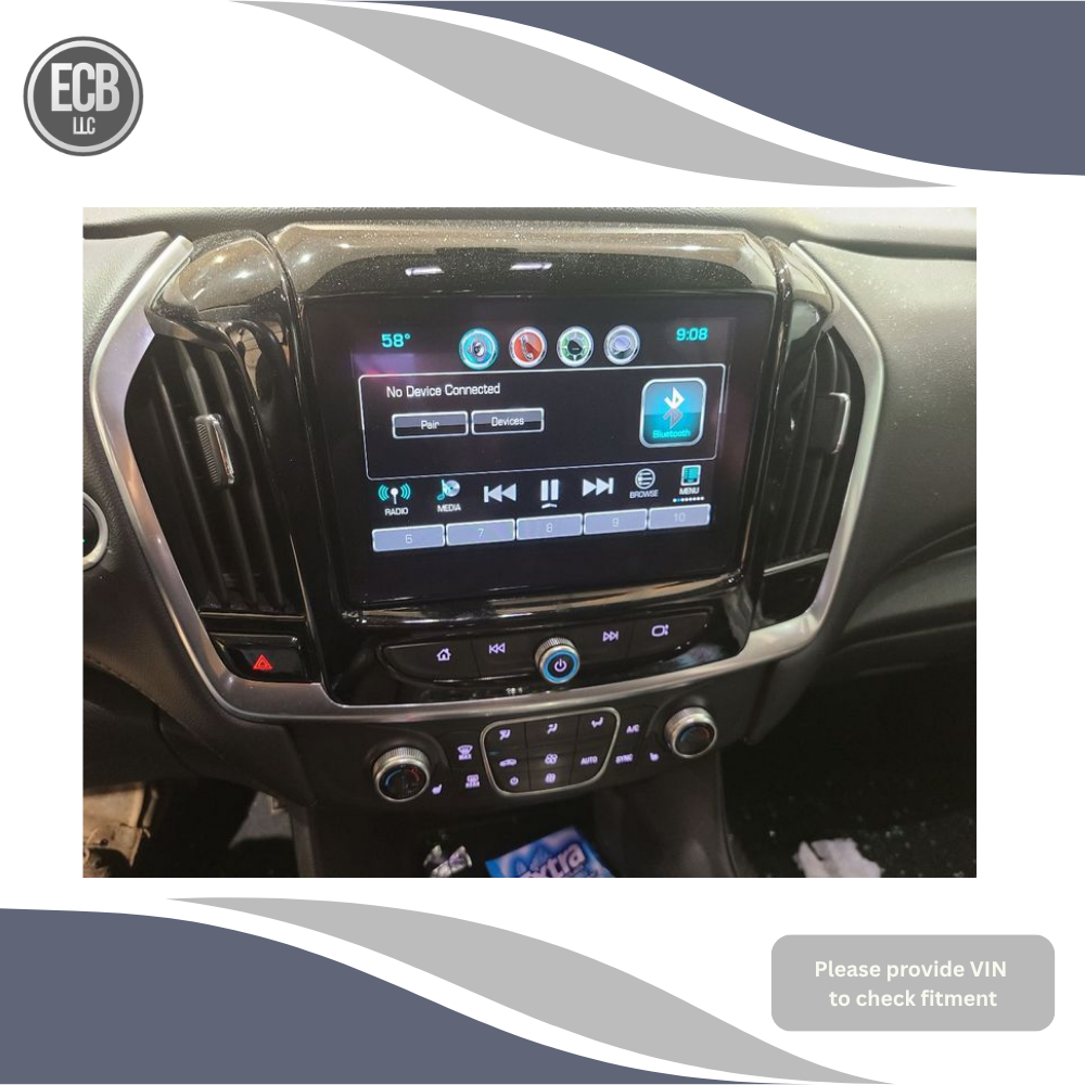 2018–2021 Chevrolet Traverse Radio Display Screen Option IO5 IO6 OEM — view 4
