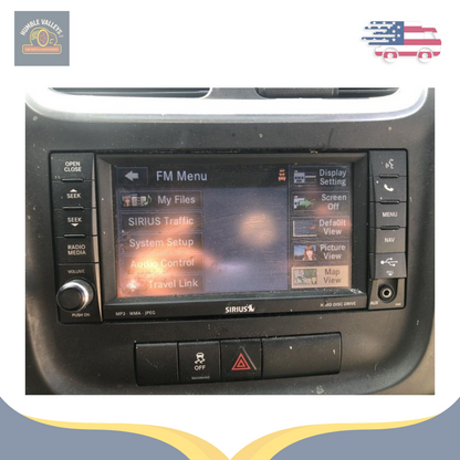 2013 Dodge Avenger AM-FM-CD-DVD-H<wbr/>DD with Navigation UConnect Radio Face ID RHR — view 5