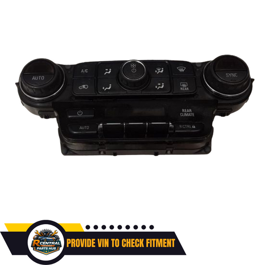 2015–2017 Chevrolet Tahoe A/C AC Heater Temperature Climate Control ID 23251607 — view 1