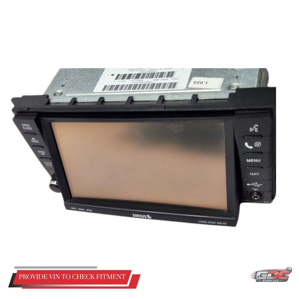 2008–2010 CHRYSLER 300 AM-FM-DVD Radio Display Receiver Satellite OEM — view 1