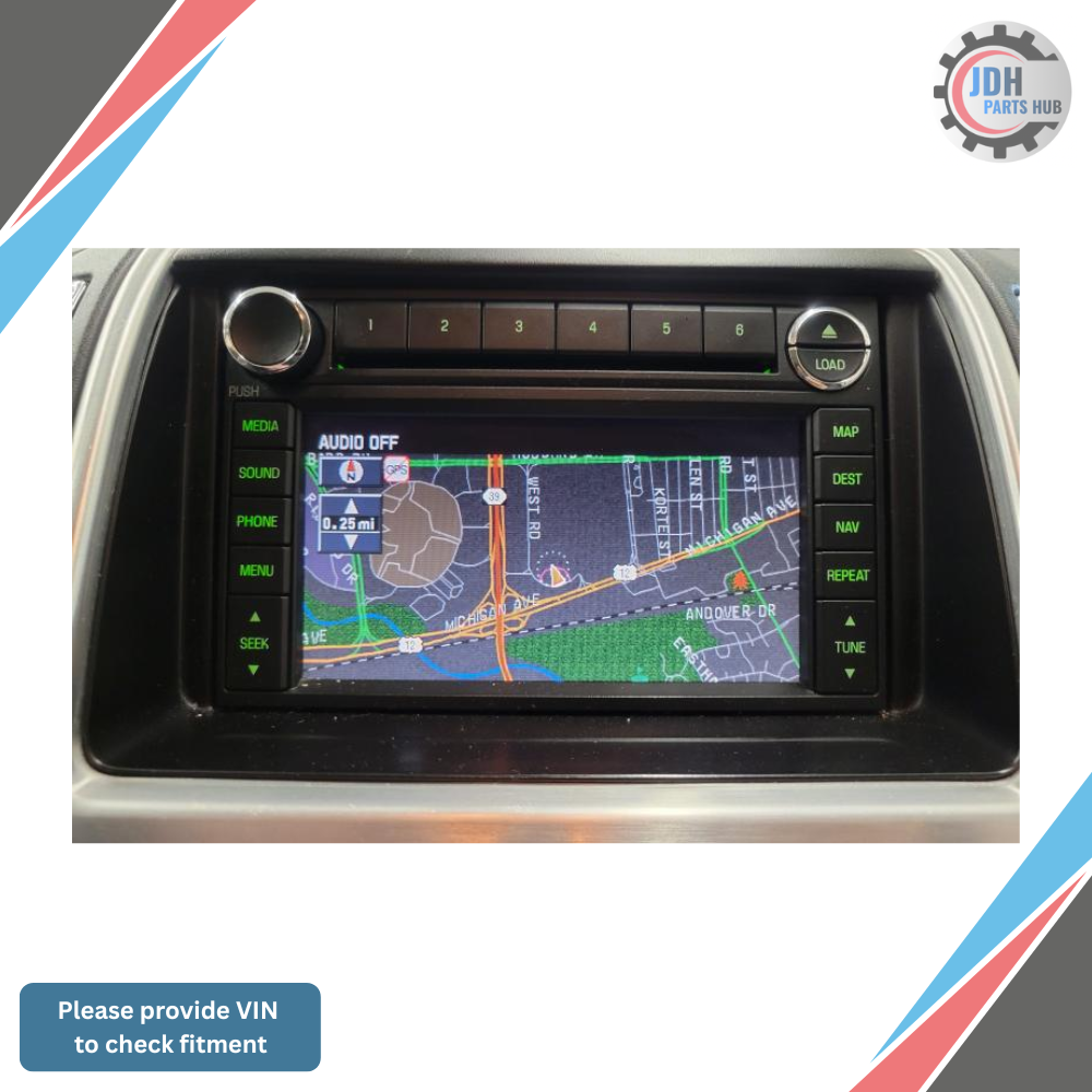 2008 Ford Edge AM FM CD Navigation Audio Radio Player Display Screen OEM — view 4
