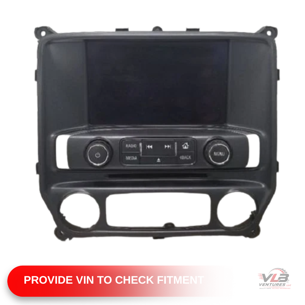 2014–2015 Chevrolet Silverado 1500 2500 3500 Control Panel Screen 23176312 — view 1