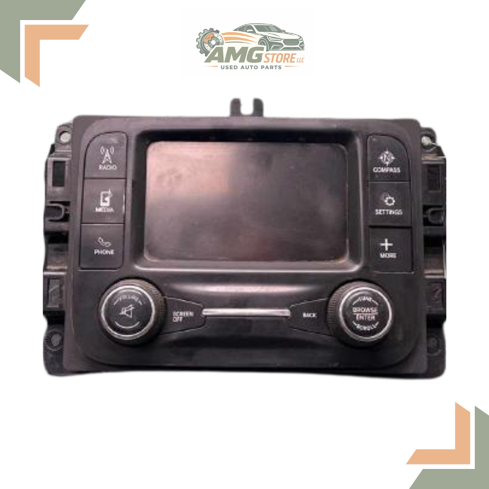 2018–2020 Dodge Ram 1500 AM FM Satellite Radio Display Receiver 5.0 Screen OEM — view 1