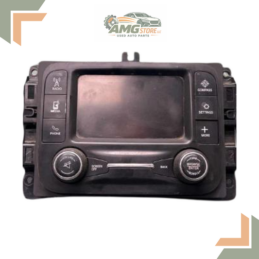 2018–2020 Dodge Ram 1500 AM FM Satellite Radio Display Receiver 5.0 Screen OEM — view 1