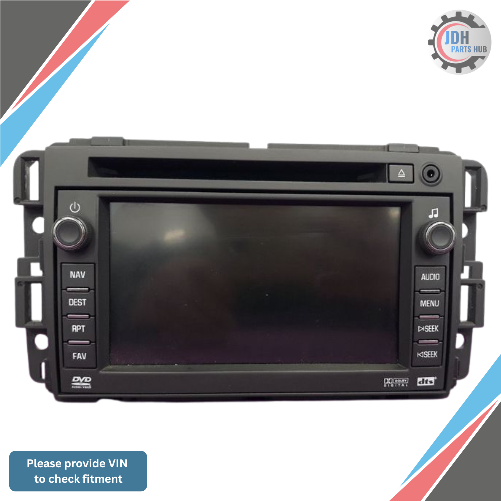 2009 Chevrolet Avalanche 1500 Radio CD DVD Player Navigation Display Screen OEM — view 2