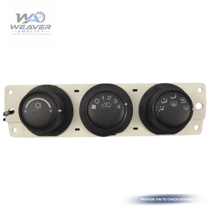 2006–2008 Hummer H3 Manual Climate AC Heater Temperature Control OEM — view 1
