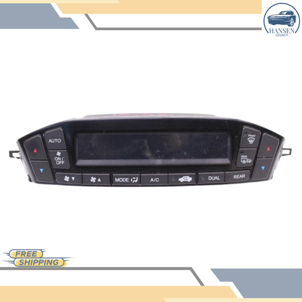 2010–2013 Acura MDX Automatic AC Heater Temperature Climate Control 11 12 — view 1
