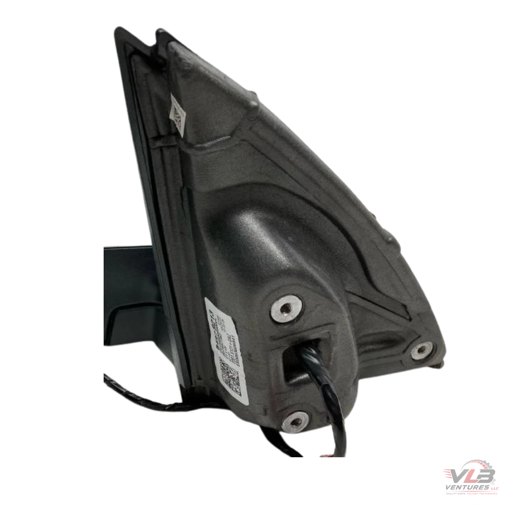 2018–2022 Chevrolet Traverse Left Driver Side View Door Mirror Black OEM — view 3