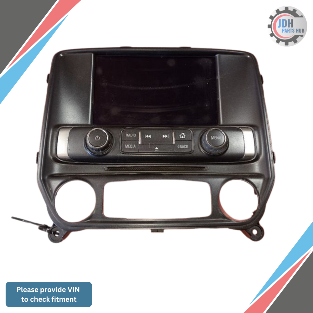 2014–2015 Chevrolet Silverado 1500 2500 3500 Radio Control Panel ID 23176312 OEM — view 1