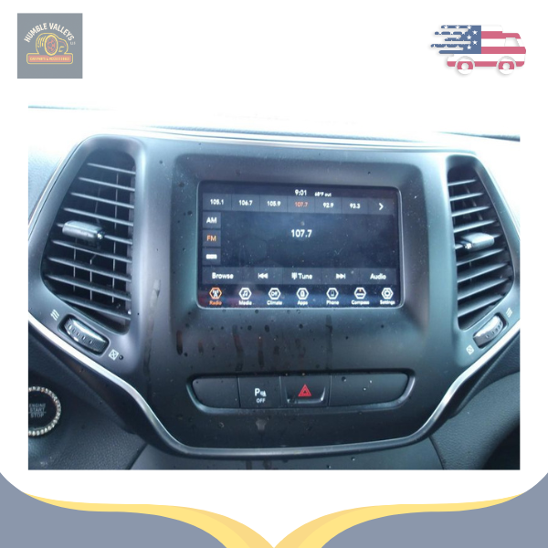 2019 Jeep Cherokee 7" Display Screen Radio Receiver with Satellite SiriusXM 19 — view 1