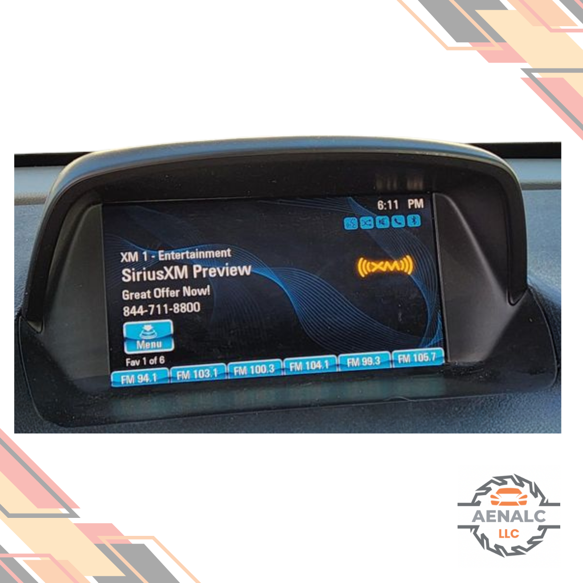 2013–2016 Buick Encore GPS TV Information Display Screen OEM 13 14 15 16 — view 1