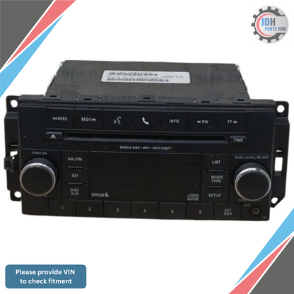 2012–2017 Jeep Patriot Compass Avenger Classic Style Receiver for Audio/Radio — view 1
