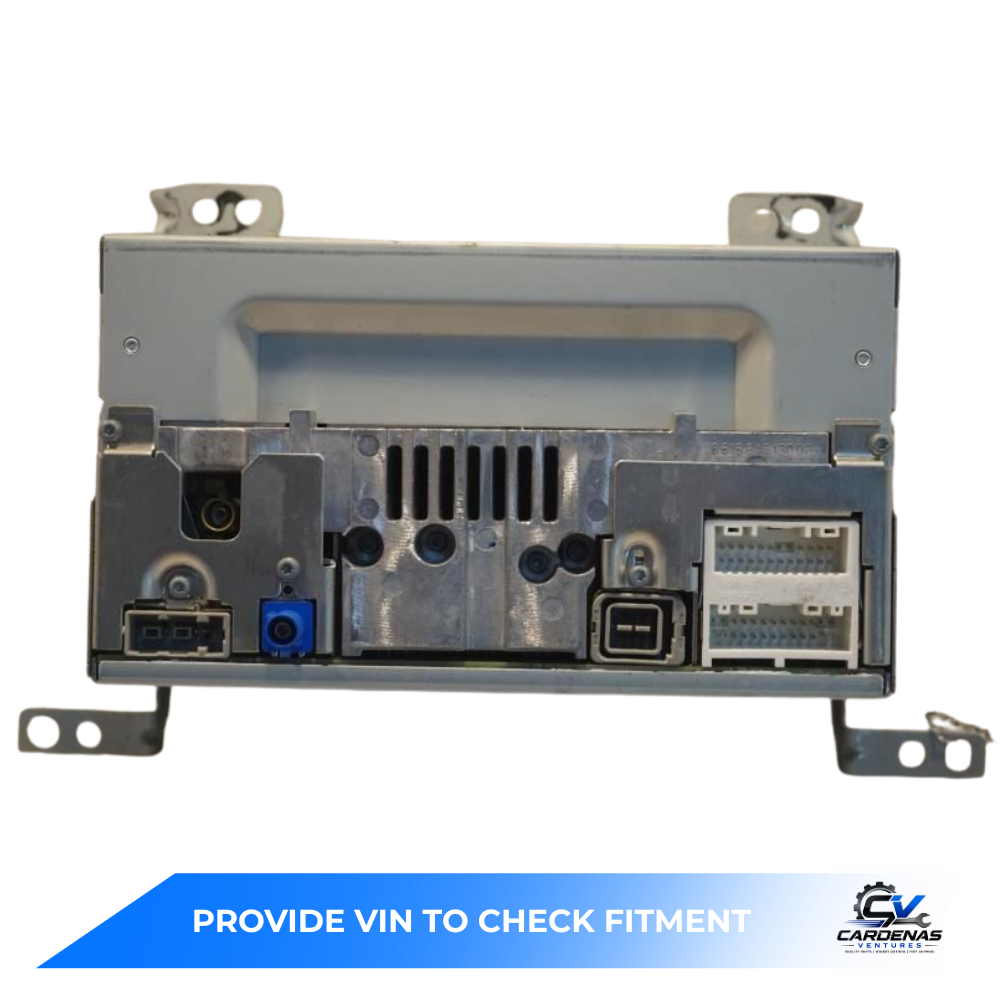 2011 Nissan Juke Radio Receiver Navigation with Display — view 2