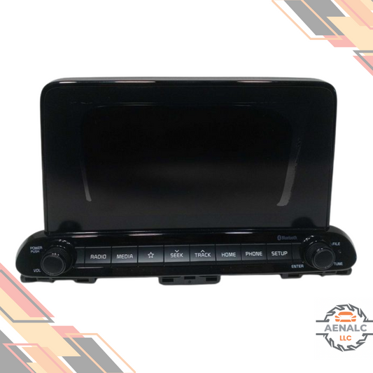 2019–2020 Kia Forte AM FM Radio Receiver Display Screen without Navigation OEM — view 1