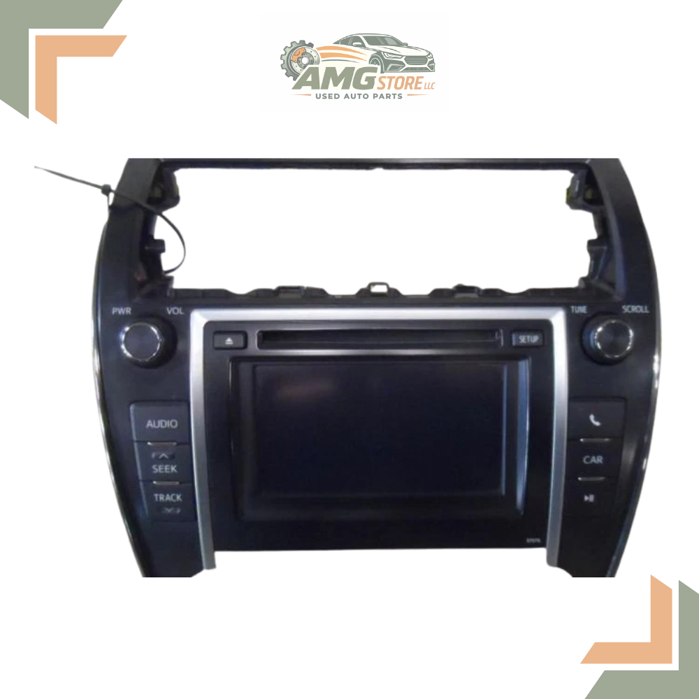 2013–2014 Toyota Camry Radio Display and Receiver AM-FM-CD ID 57076 — view 1