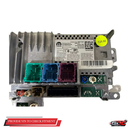 2022–2024 Jeep Grand Cherokee WL Navigation HD Radio Media Receiver OEM — view 1
