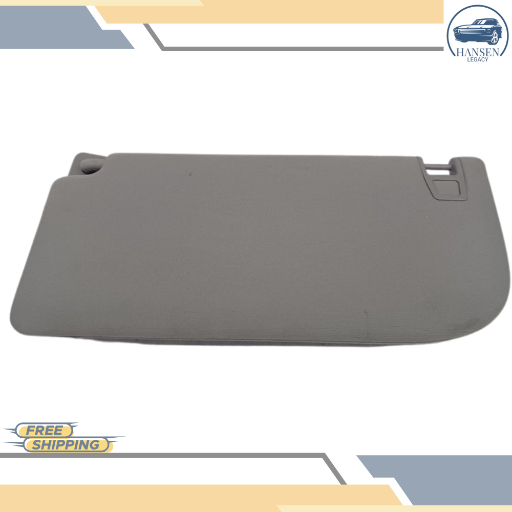 2021–2025 Ford F150 Driver LH Interior Gray Cloth Sun Visor OEM — view 2