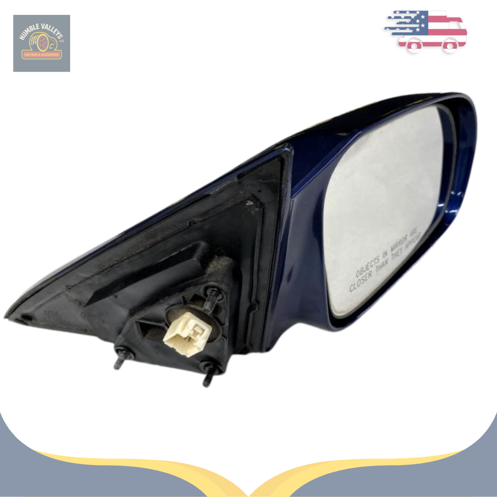 2001–2005 Honda Civic Right Passenger Side View Door Mirror Power Blue OEM RH — view 4