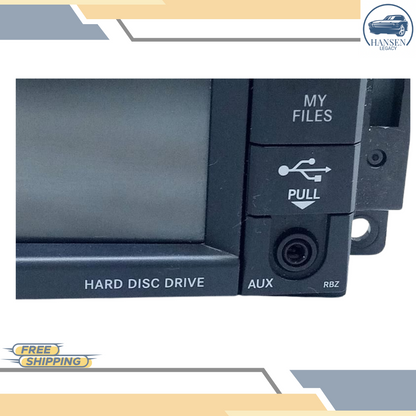 2011–2014 Chrysler 200 Radio Display Receiver Face ID RBZ AM FM CD DVD SAT OEM — view 2