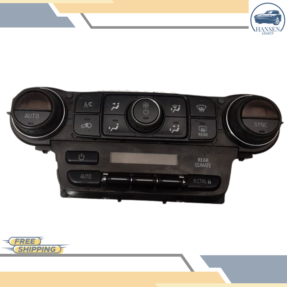 2017–2020 Chevrolet Tahoe A/C AC Auto Heater Temperature Control 84164477 — view 2