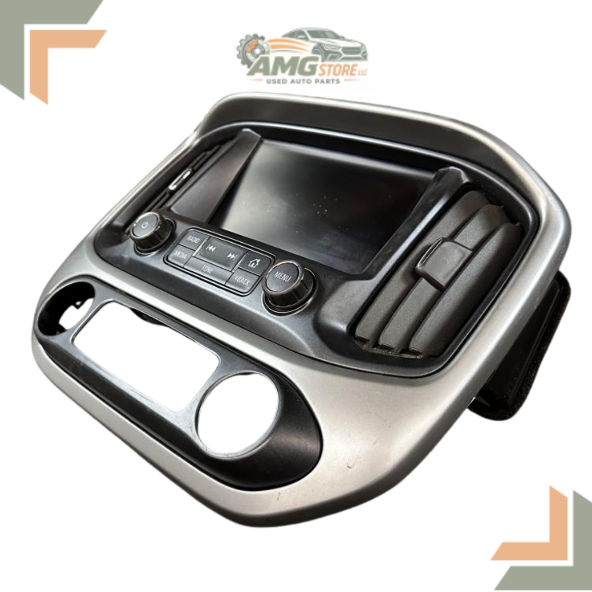 2017–2019 Chevrolet Colorado Audio Radio with Display Screen Control Panel ID 84647780 — view 3