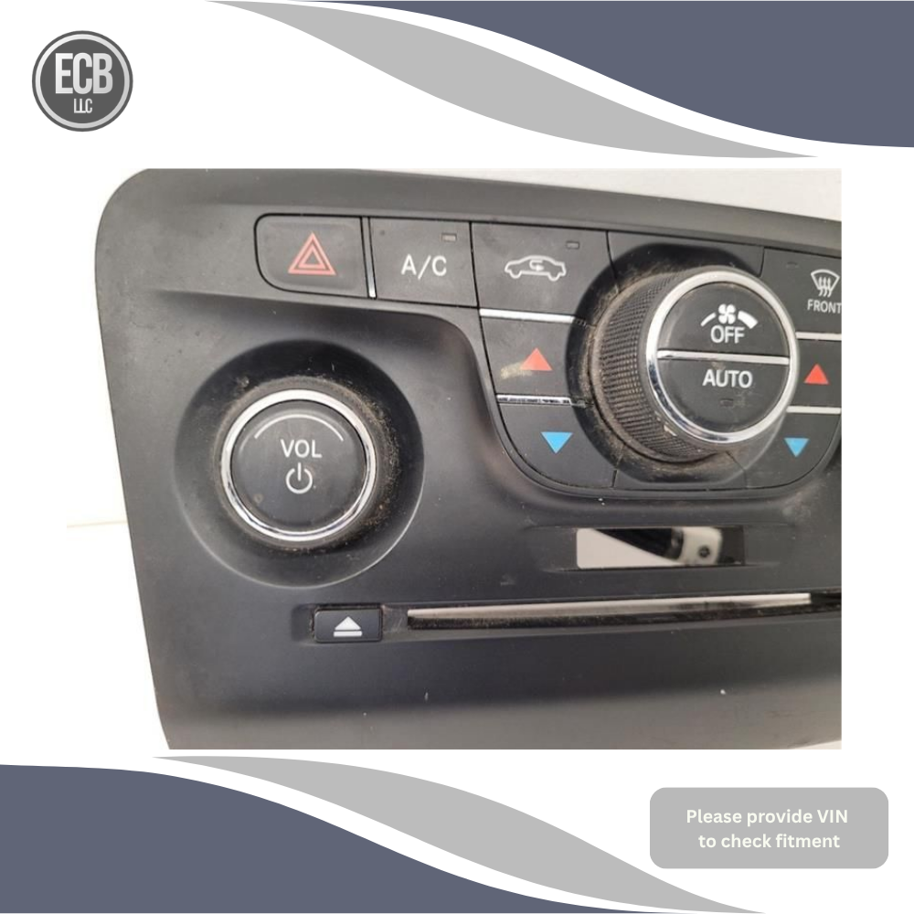 2011–2014 DODGE CHARGER AC Heater Control Climate Control OEM — view 4
