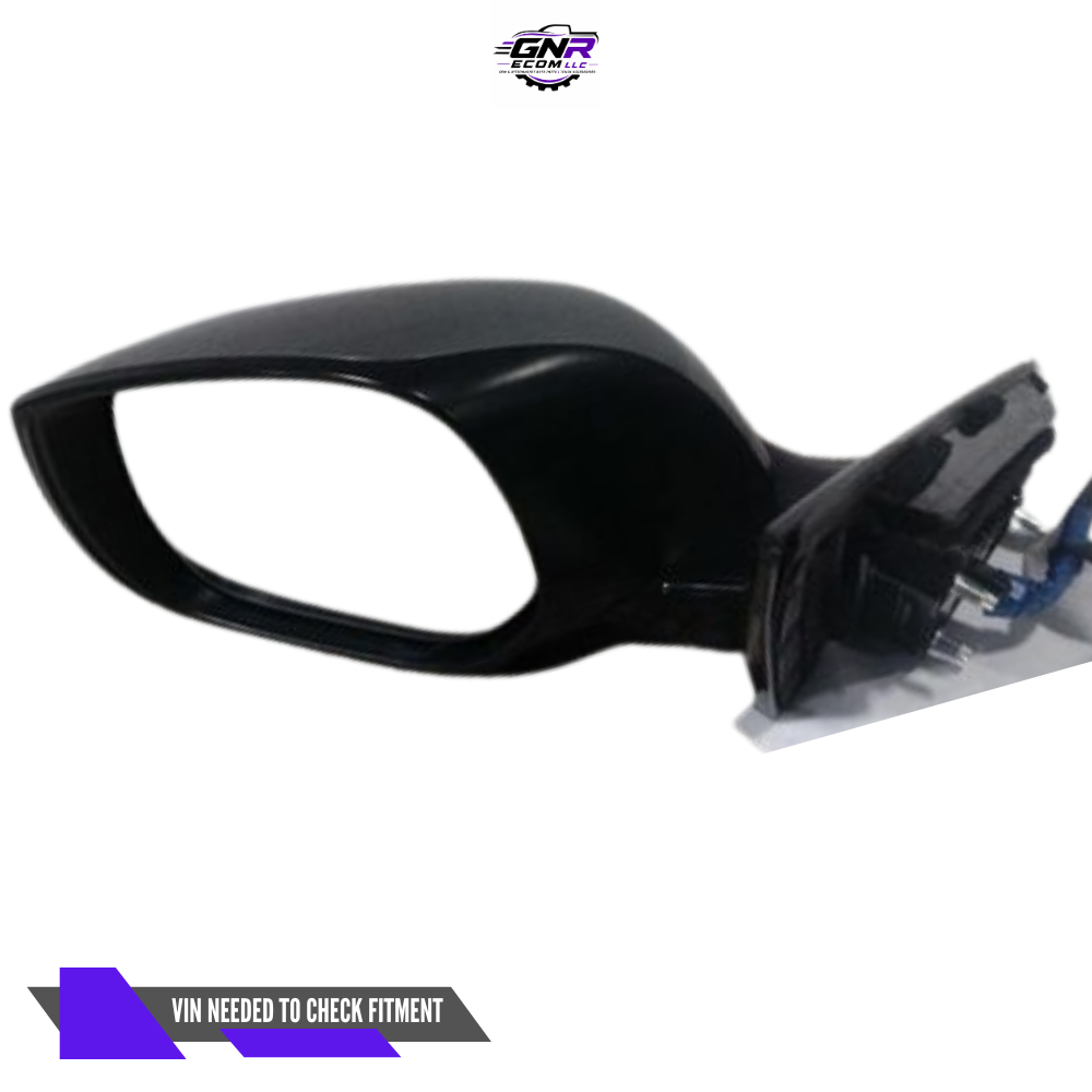 2014–2021 Infiniti Q50 Left Driver Side Door Mirror Heated Gray — view 2