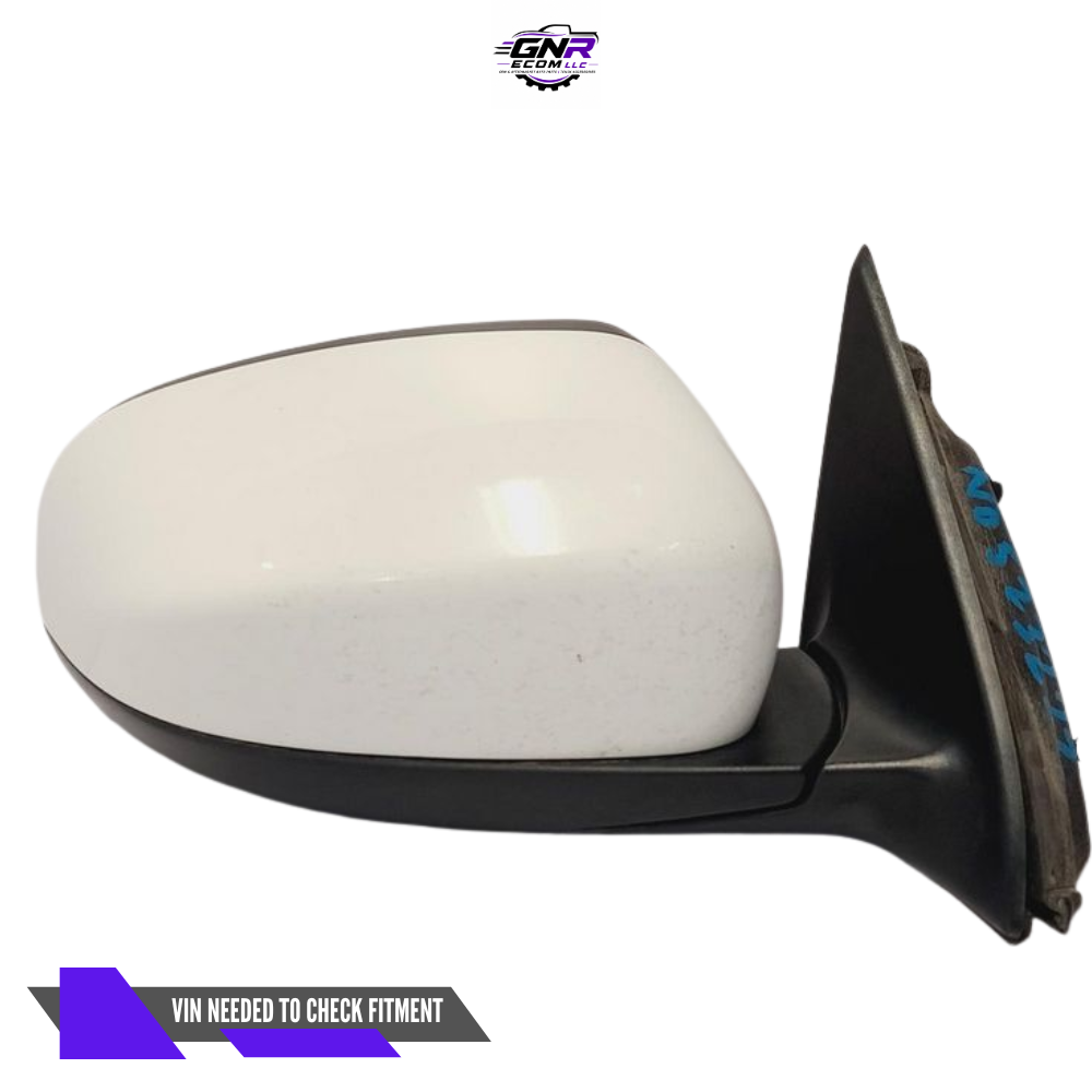 2014–2021 Jeep Cherokee Right Passenger Side View Door Mirror White OEM — view 1