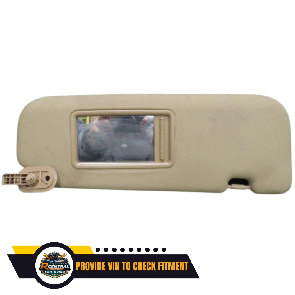 2011–2013 Hyundai Elantra Passenger RH Sun Visor OEM — view 1