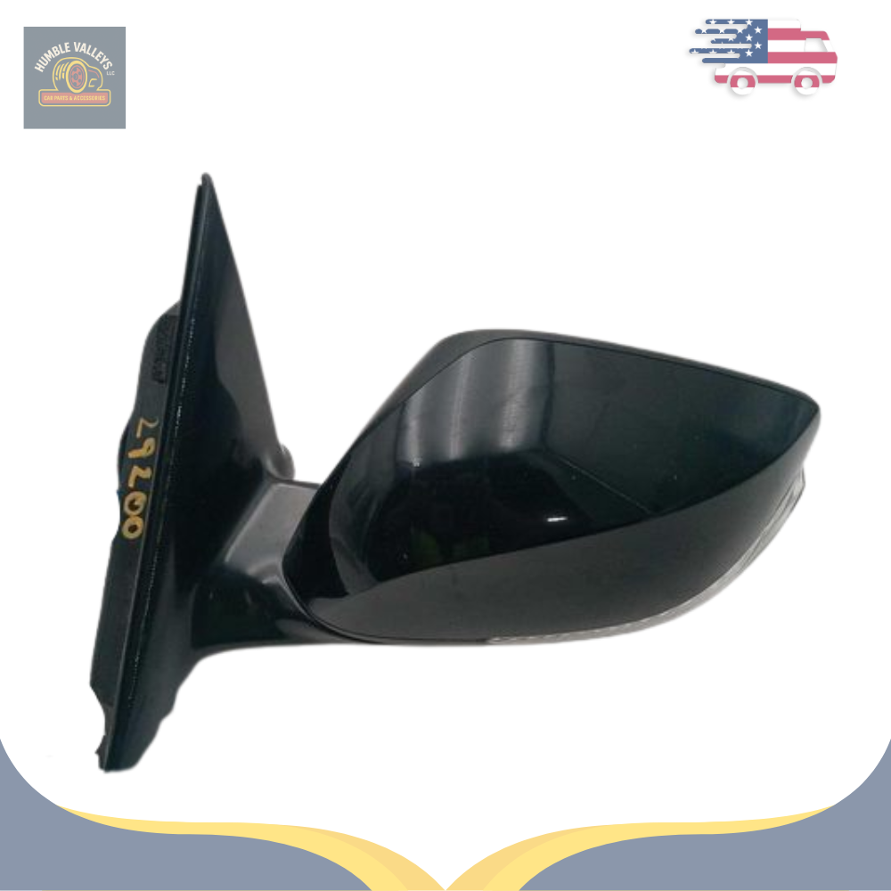 2014–2021 Infiniti Q50 Left Driver Side Door Mirror Heated Gray OEM — view 2