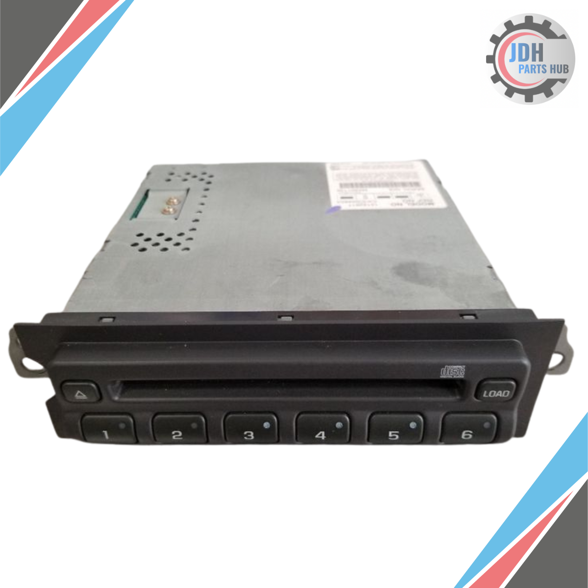 2003–2006 Cadillac Escalade Yukon 6 Disc CD Player Radio Console OEM — view 2