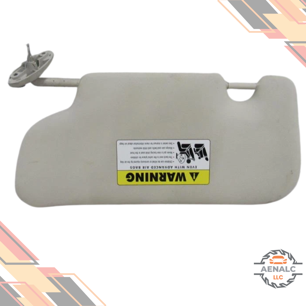 2007–2013 BMW Mini Cooper RH Passenger Sunvisor Sun Visor with Mirror & Light OEM — view 1