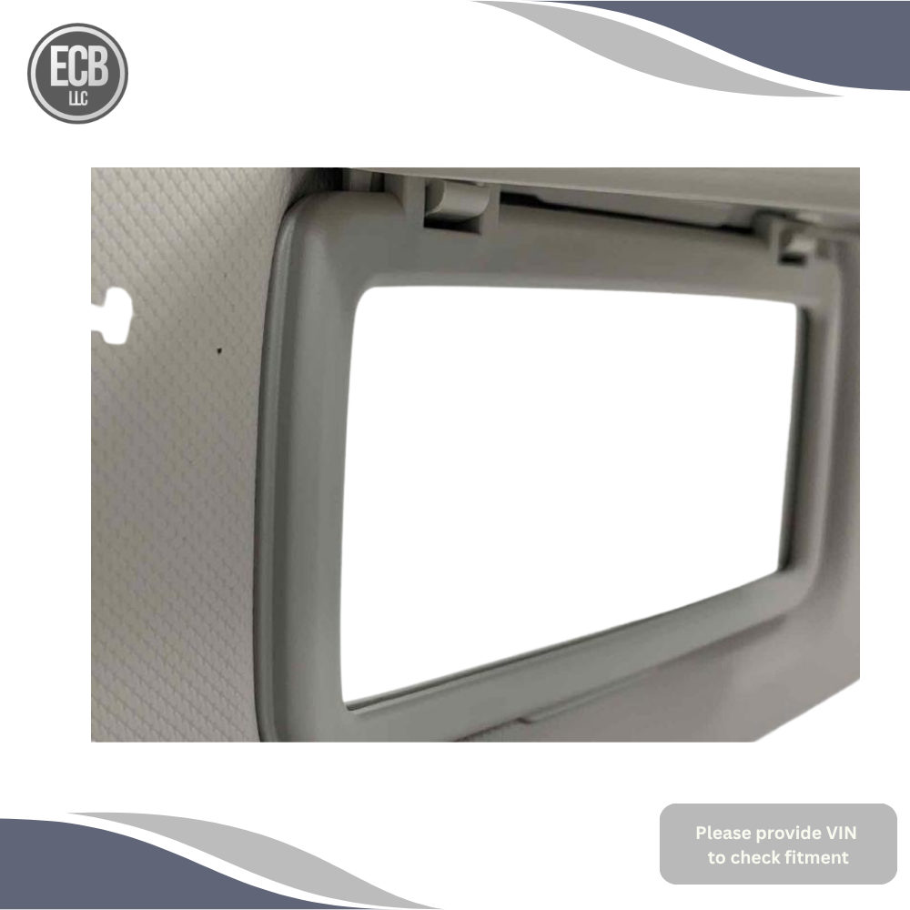 2017–2023 Subaru Impreza LH Driver Sunvisor Sun Visor with Mirror & Extender OEM — view 3