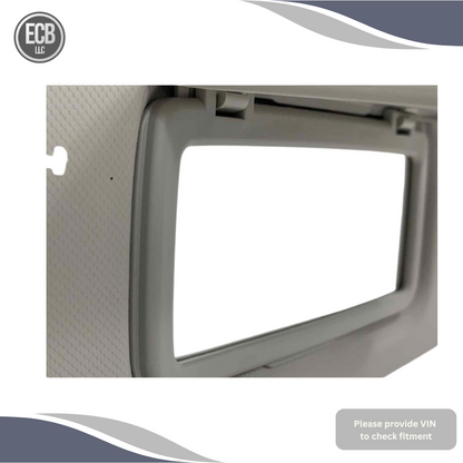 2017–2023 Subaru Impreza LH Driver Sunvisor Sun Visor with Mirror & Extender OEM — view 3