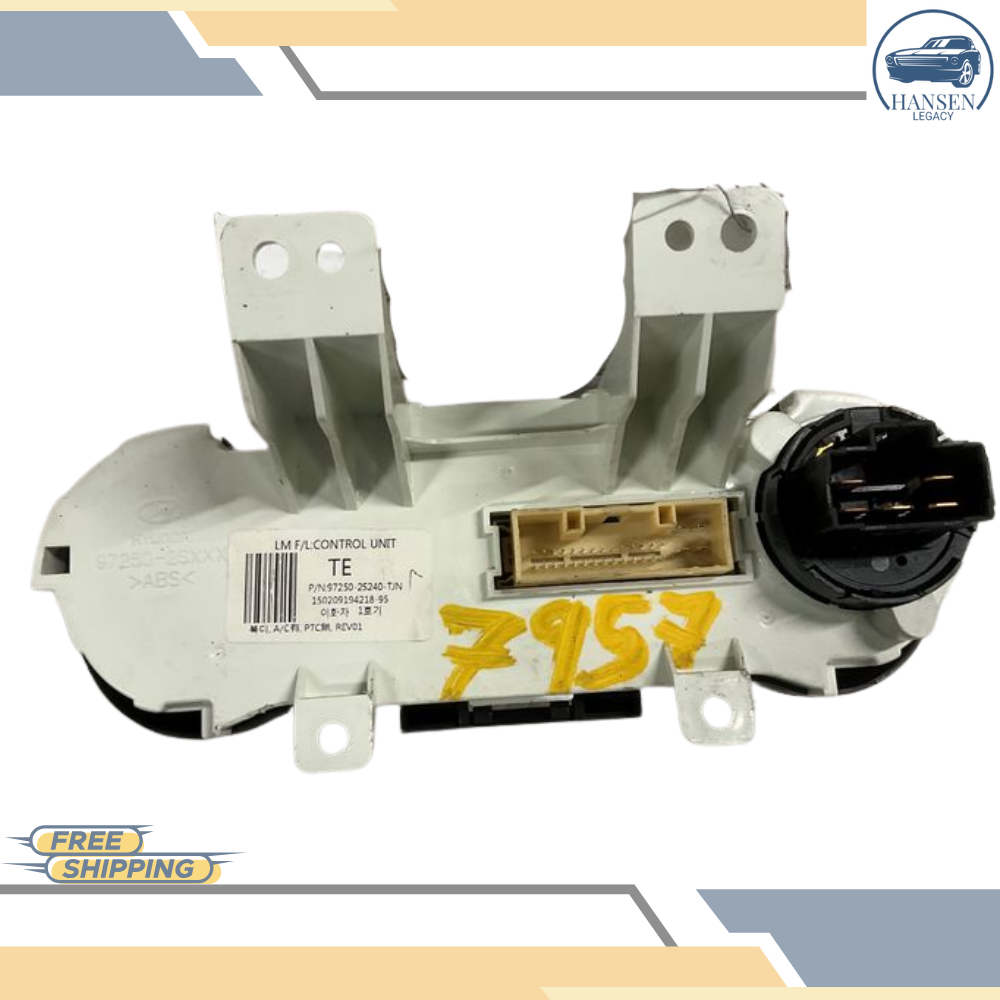2014–2015 Hyundai Tucson Heater Climate Temperature Control Unit OEM — view 2