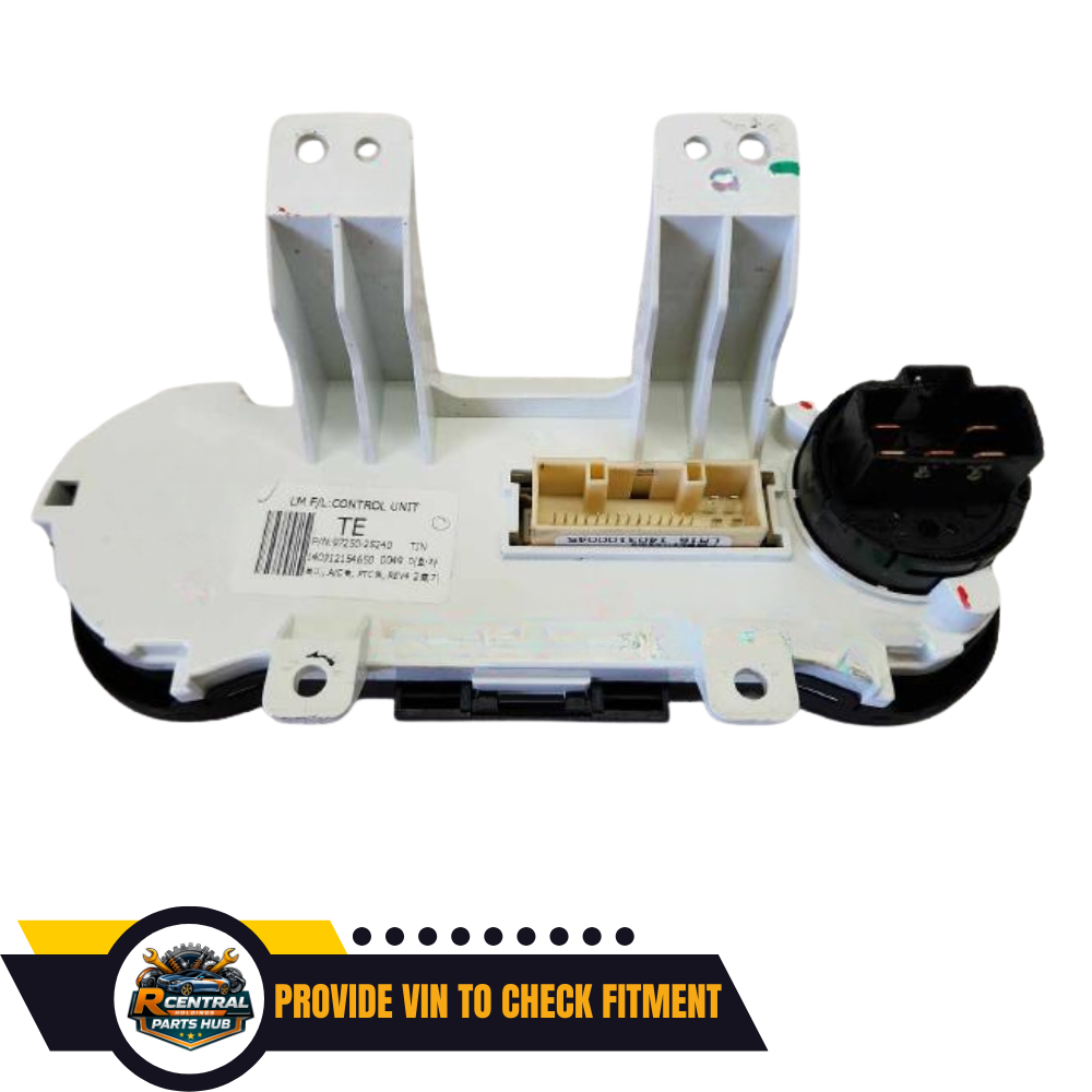 2014–2015 Hyundai Tucson A/C AC Heater Temperature Control — view 4