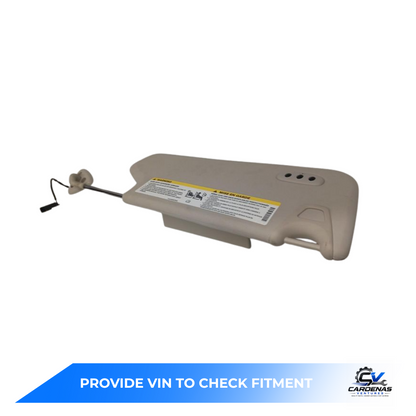 2011–2020 Dodge Journey LH Driver Sunvisor Sun Visor with Homelink OEM — view 2