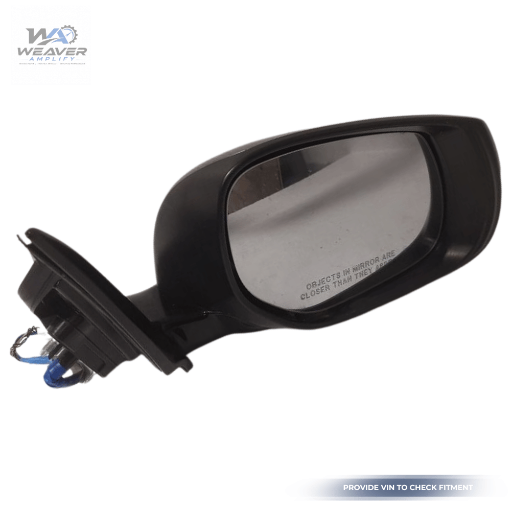 2014–2021 Infiniti Q50 Right Passenger Side Door Mirror Heated Gray OEM — view 4