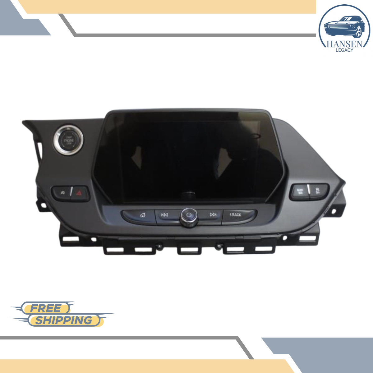2020–2022 Chevrolet Blazer Dash Information Display Screen Control Panel Option IOR — view 2
