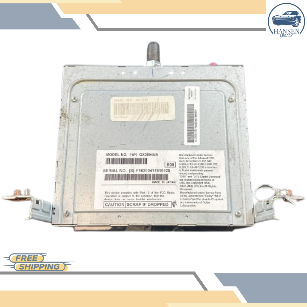 2012 Ford F-150 AM FM Radio Receiver Single Disc Satellite with Navigation OEM — view 2