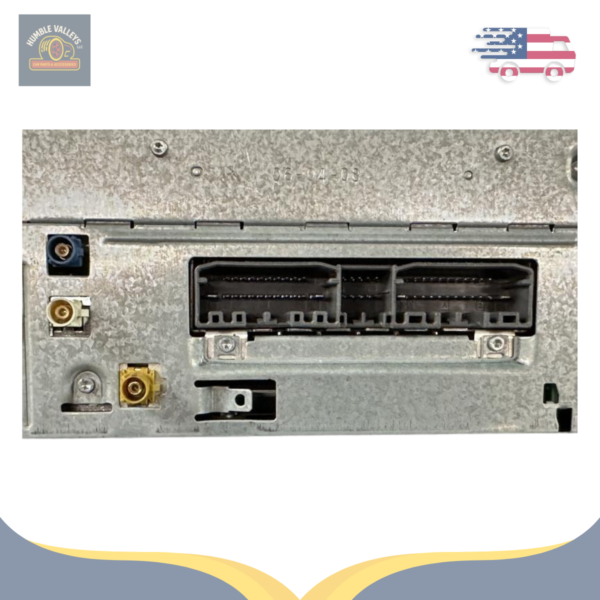 2008–2010 Jeep Commander Dodge Durango Dakota Radio Receiver RER with Nav-HDD-MP3 — view 3